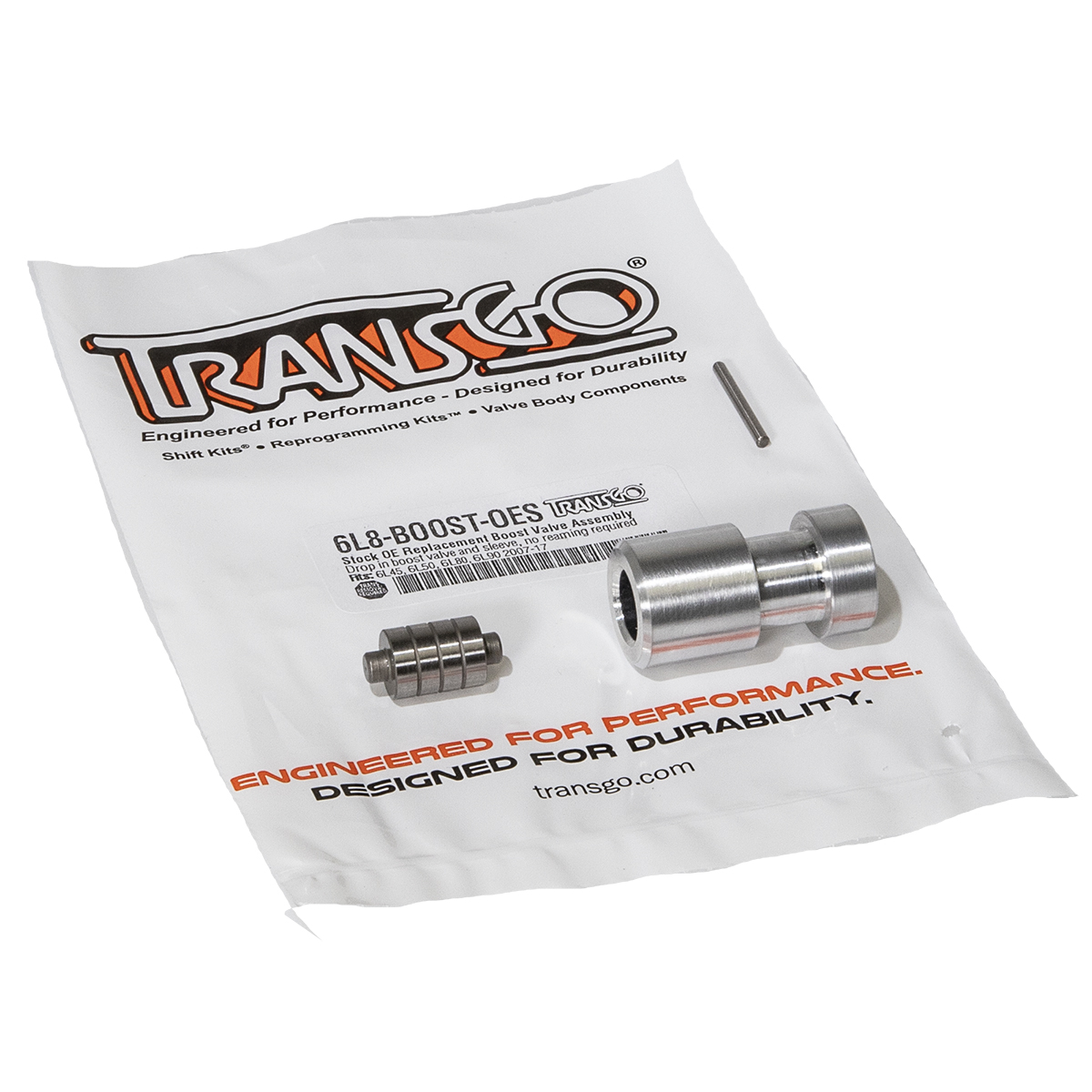 Transgo 6L8-VL-PR3-1 Pressure Regulator Valve Repair Kit For 6L45/50/80/90 Transmissions – 1-Set