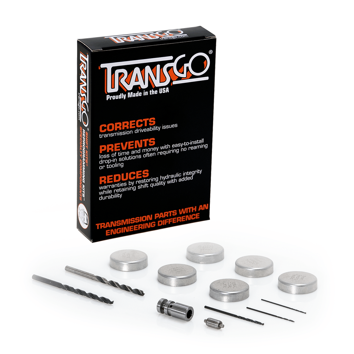 TransGo SK 09G 09G SHIFT KIT® Valve Body Repair Kit